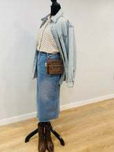 Load image into Gallery viewer, Leather Convertible Crossbody & Belt-Loop Travel Purse -Top Seller