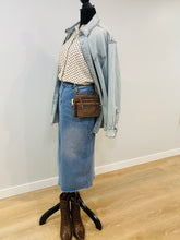 Load image into Gallery viewer, Leather Convertible Crossbody & Belt-Loop Travel Purse -Top Seller