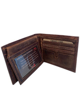 Load image into Gallery viewer, Premium Cowhide Leather Wallet with RFID Technology