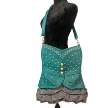 Load image into Gallery viewer, Dress Shaped Bling Purse -Sparkling Statement Handbag