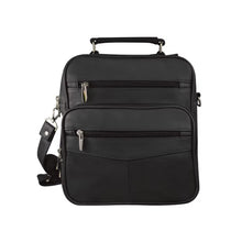 Load image into Gallery viewer, Leather Crossbody Travel Bag - Large