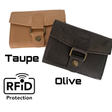 Load image into Gallery viewer, RFID Premium Cowhide Leather Women’s Small Wallet
