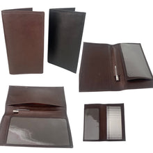 Load image into Gallery viewer, Soft Premium Leather Checkbook Cover
