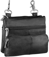 Load image into Gallery viewer, Leather Convertible Crossbody &amp; Hip Clip
