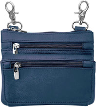 Load image into Gallery viewer, Leather Convertible Crossbody &amp; Belt-Loop Travel Purse -Top Seller
