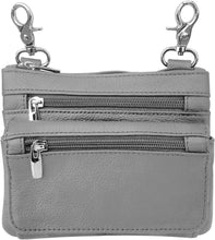 Load image into Gallery viewer, Leather Convertible Crossbody &amp; Belt-Loop Travel Purse -Top Seller
