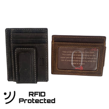 Load image into Gallery viewer, RFID Premium Cowhide Leather Magnetic Money
