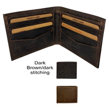 Load image into Gallery viewer, Premium Leather Bi Fold RFID Wallet
