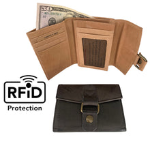 Load image into Gallery viewer, RFID Premium Cowhide Leather Women’s Small Wallet
