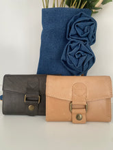 Load image into Gallery viewer, RFID Premium Cowhide Leather Women’s Small Wallet
