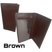 Load image into Gallery viewer, Soft Premium Leather Checkbook Cover
