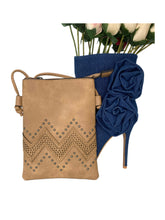 Load image into Gallery viewer, Z Pattern with Stud Accents  -My Go To Bag
