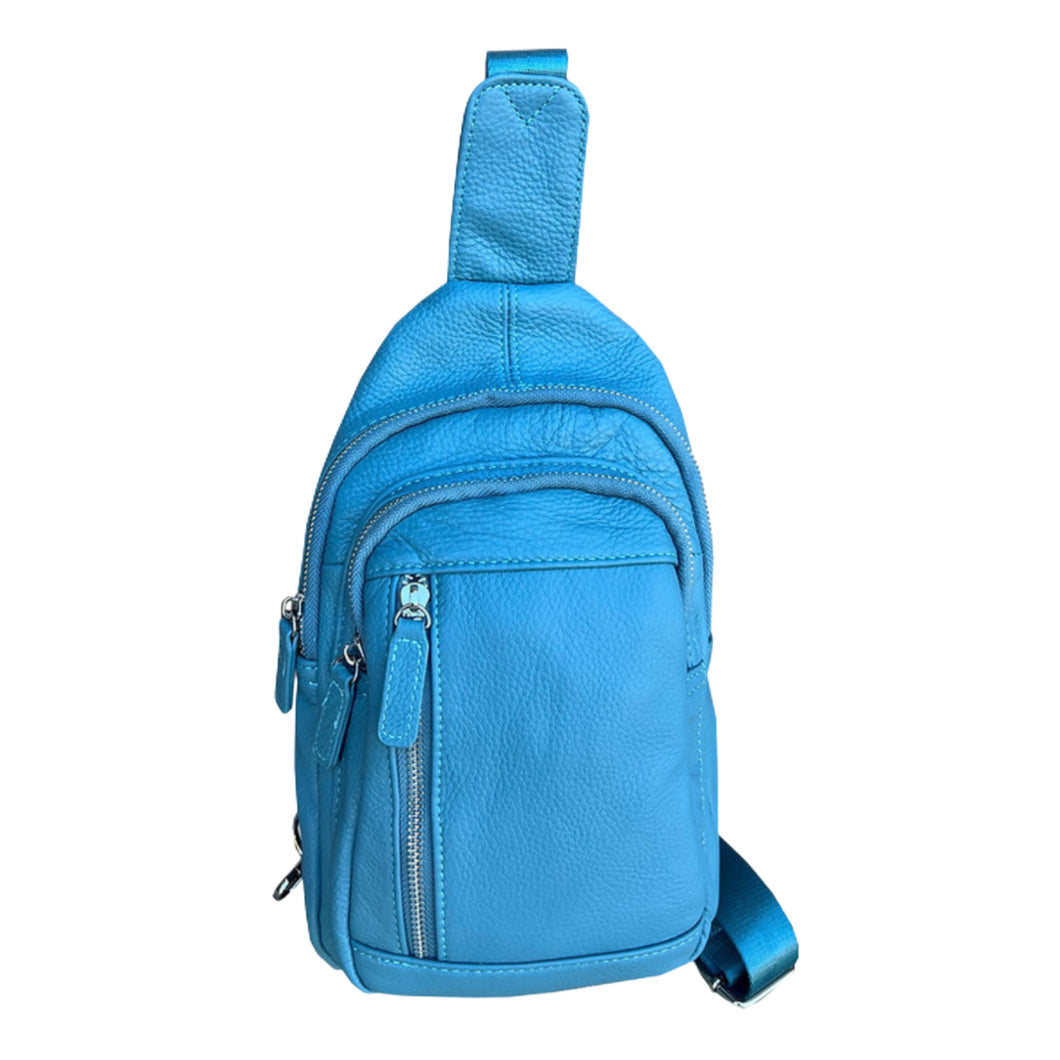 Leather Crossbody Sling Bag