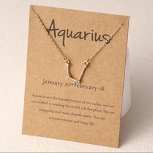 Load image into Gallery viewer, Zodiac Star Constellation Necklace ✨FREE SHIPPING🩷
