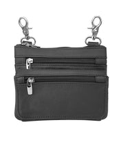 Load image into Gallery viewer, Leather Convertible Crossbody &amp; Belt-Loop Travel Purse -Top Seller
