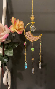 Crystal Moon Sun Catcher