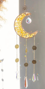 Crescent Moon Sun Catcher