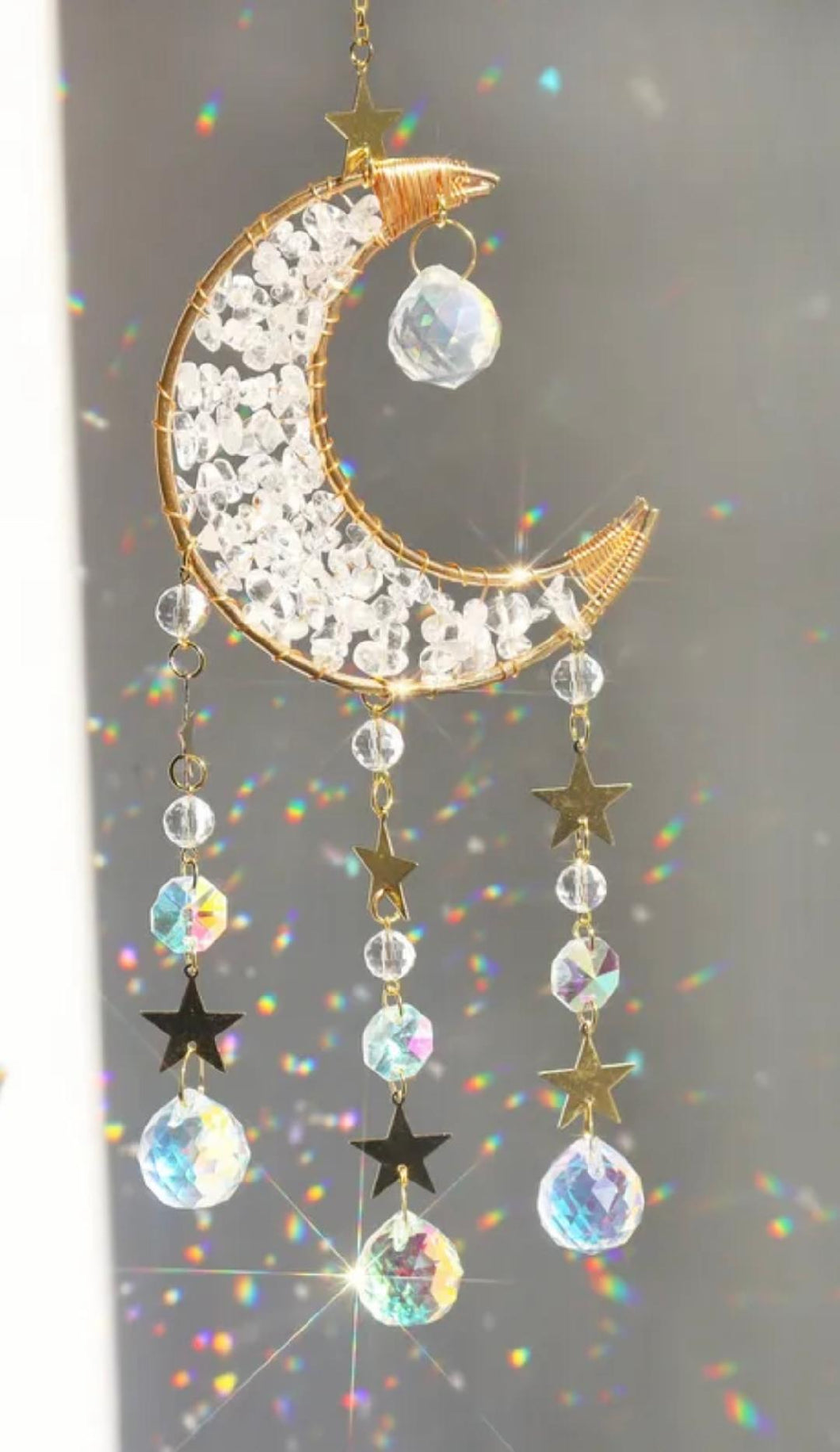 Crescent Moon Sun Catcher