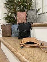 Load image into Gallery viewer, Zig Zag Pattern with Stud Accents  -My Go To Bag
